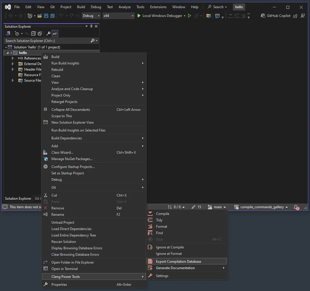 MSVC Clang Power Tools Version