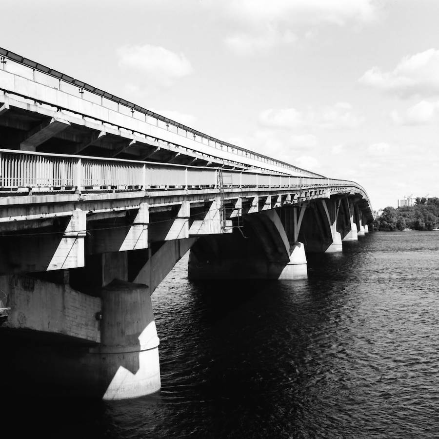 Image from Metro Bridge, Kyiv, UA